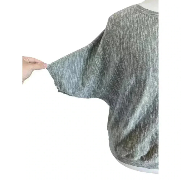 DKNY JEANS Light Heather Green Dolman Sweater Size M - Picture 3 of 8